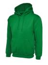 UC502 Classic Hooded Sweatshirt Kelly Green colour image